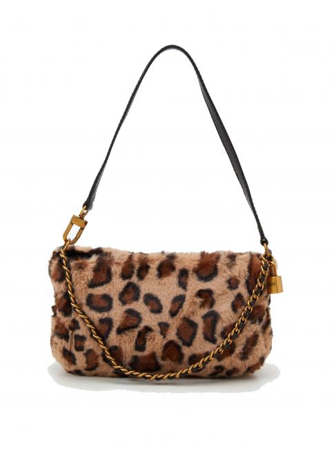 GUESS KATEY LUXE Borsa a spalla leopard - Borse Donna