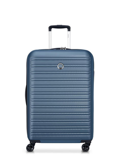 DELSEY SEGUR 2.0 Trolley Medio blu - Trolley Rigidi