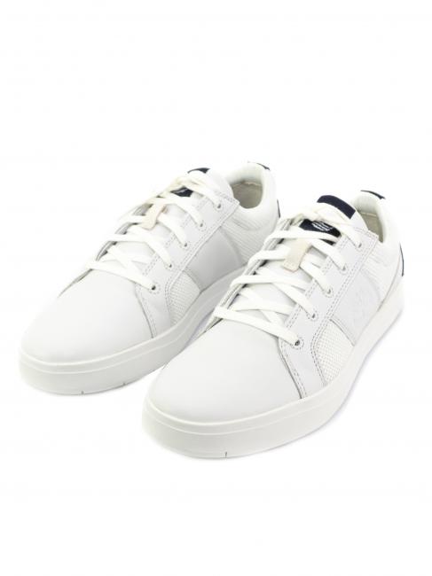 TIMBERLAND DAVIS SQUARE Sneakers in tessuto riciclato white - Scarpe Uomo