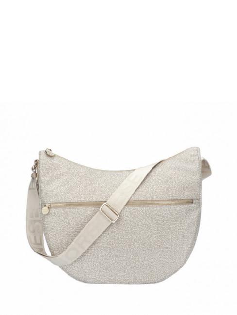 BORBONESE LUNA BAG MEDIUM Sacca a tracolla sabbia - Borse Donna