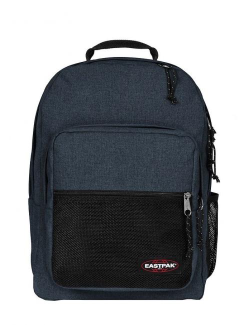 EASTPAK PINNACLE PINZIP Zaino con porta borraccia e porta PC 15" tripledenim - Zaini Scuola & Tempo Libero