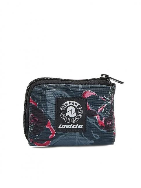 INVICTA Portamonete con zip  DARK BLOOM           - Portafogli Uomo