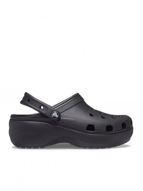 CROCS CLASSIC PLATFORM CLOG W Sandalo sabot nero - Scarpe Donna