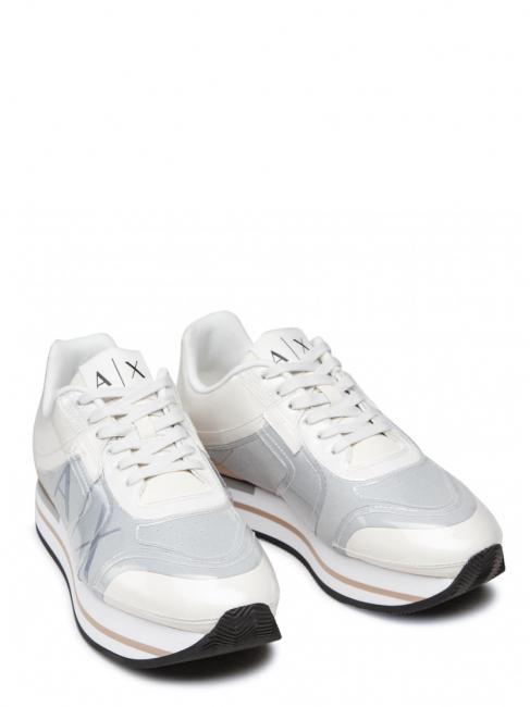 ARMANI EXCHANGE SNEAKERS Donna  op.white+grey - Scarpe Donna