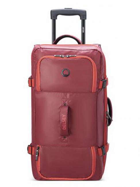 DELSEY RASPAIL Trolley borsone misura medio-grande ROSSO - Trolley Semirigidi