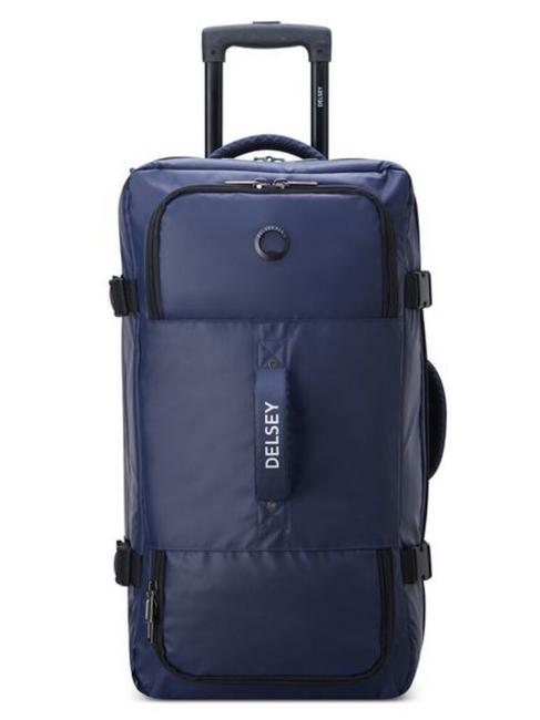 DELSEY RASPAIL Trolley borsone medio blu - Trolley Semirigidi