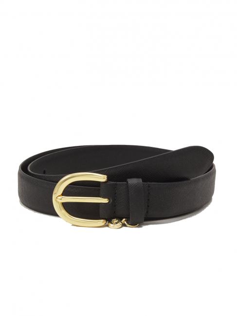 RALPH LAUREN CHARM CLASSIC Cintura in pelle nero4 - Cinture