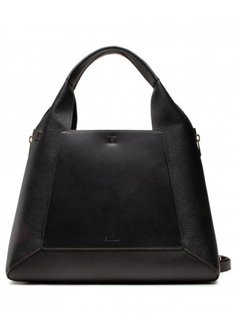 FURLA GILDA Borsa tote espandibile nero+marmo c - Borse Donna