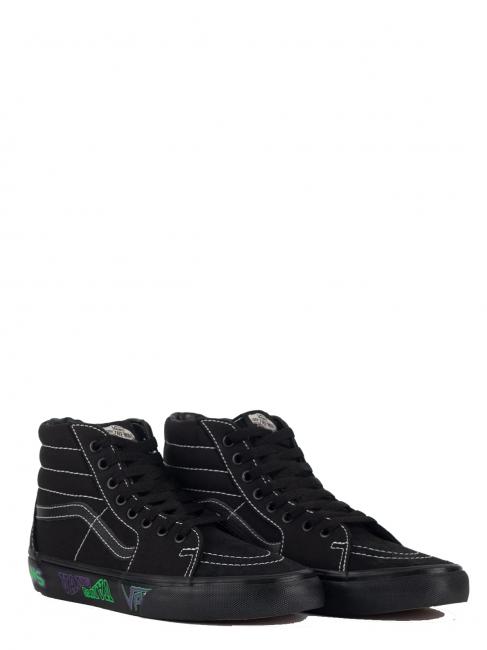 VANS SK8-HI Color Theory Sneakers in pelle scamosciata blackout - Scarpe Unisex