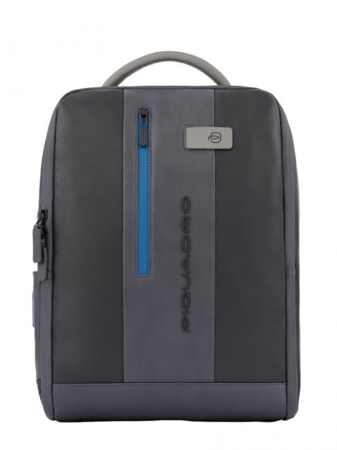 PIQUADRO Zaino URBAN, porta PC 15,6", con sistema antifurto nero grigiongr - Zaini da lavoro porta PC