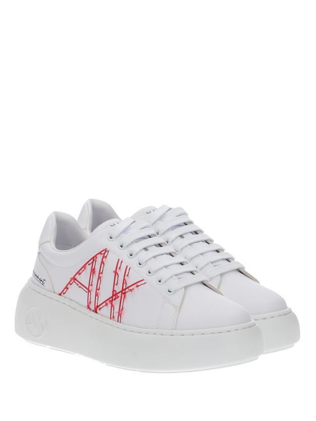 Armani Exchange Sneakers Donna +Red - Acquista A Prezzi Outlet!