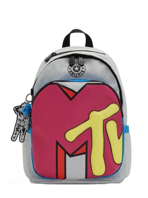 KIPLING DELIA MTV + Zaino in tessuto riciclato oversized mtv - Zaini Scuola & Tempo Libero