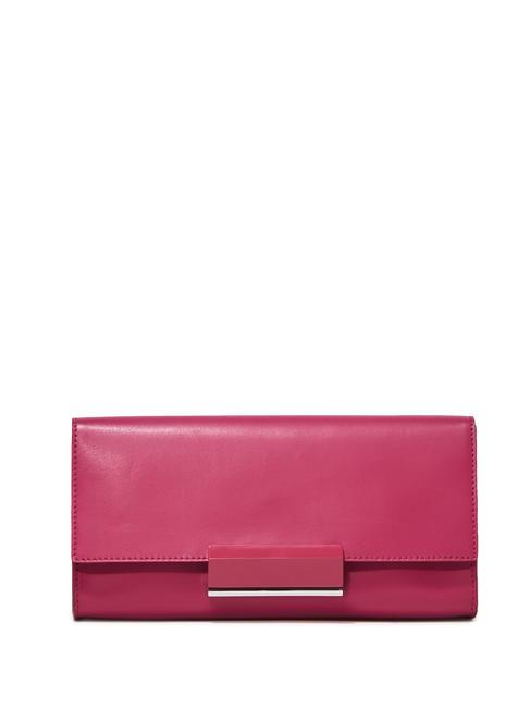 GIANNI CHIARINI LILY Pochette clutch in pelle con tracolla bouganville - Borse Donna