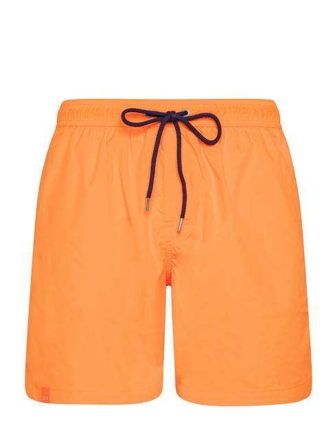 SUN68 PACKABLE Costume da bagno arancio fluo - Costumi da Bagno Uomo