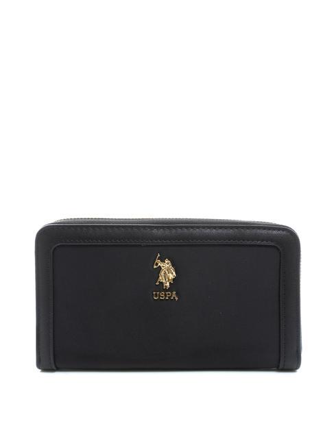 U.S. POLO ASSN. HOUSTON Portafoglio grande NERO - Portafogli Donna