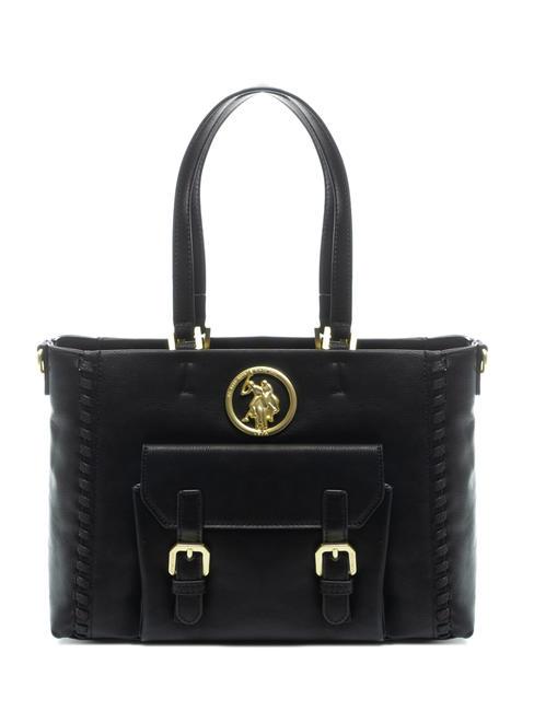 U.S. POLO ASSN. COUNTRYSIDE Tote bag grande NERO - Borse Donna