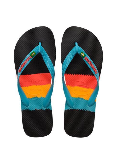 HAVAIANAS BRASIL TECH Infradito  NERO - Scarpe Unisex