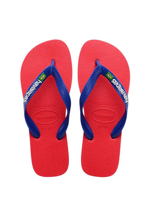 HAVAIANAS BRASIL LOGO Infradito  ruby red/ruby red - Scarpe Unisex