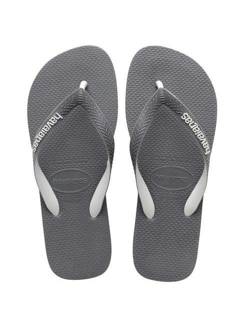 HAVAIANAS TOP MIX Infradito STEEL GREY/STEEL GREY - Scarpe Unisex