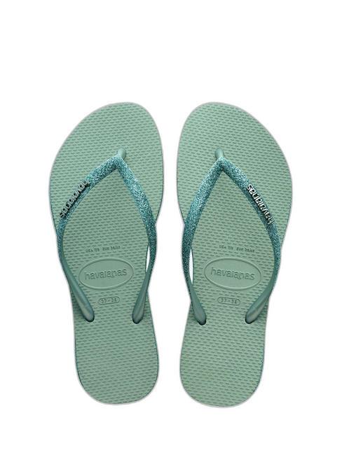 HAVAIANAS SLIM SPARKLE II Infradito clay - Scarpe Donna