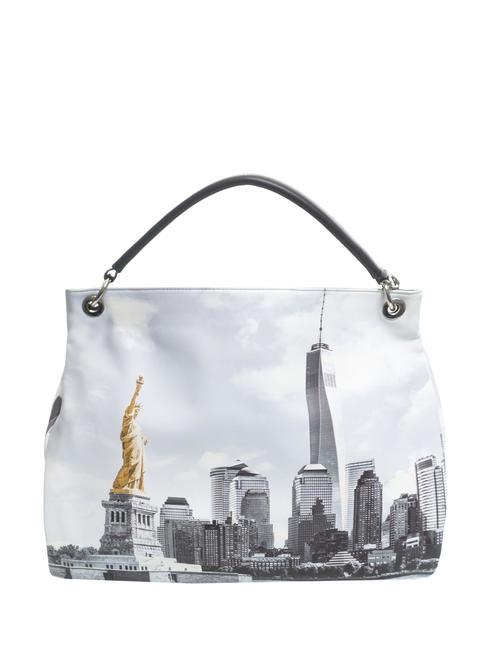 YNOT FASHION Borsa stampata new york - Borse Donna