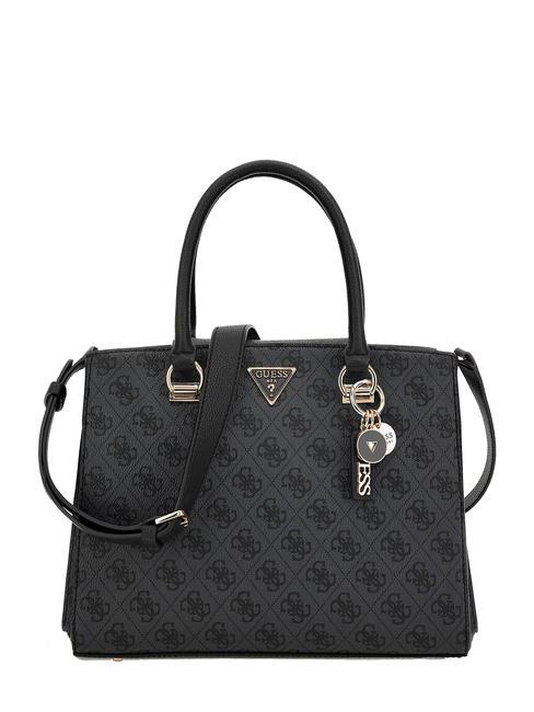 GUESS NOELLE GIRLFRIEND Borsa a mano con tracolla coal - Borse Donna