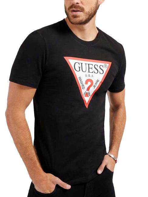 GUESS ORIGINAL T-shirt con logo jetbla - T-shirt Uomo