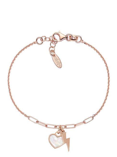 AMEN LE MADREPERLE Bracciale madreperla bianca rose - Bracciali Donna