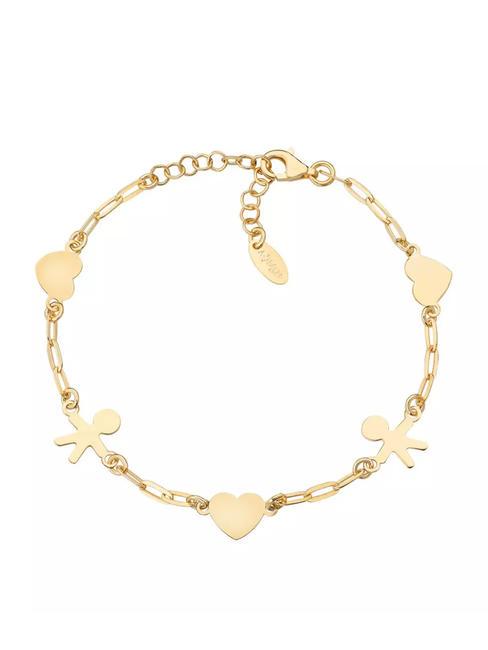 AMEN BOBOLINI Bracciale in argento dorato oro - Bracciali Donna