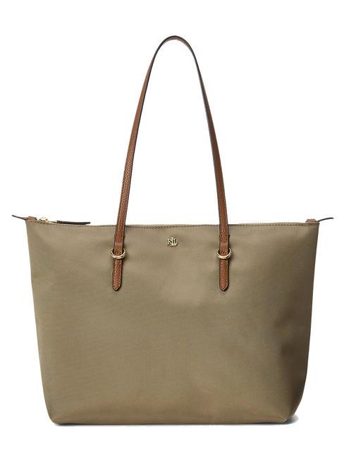 RALPH LAUREN KEATON Borsa shopping media clay - Borse Donna