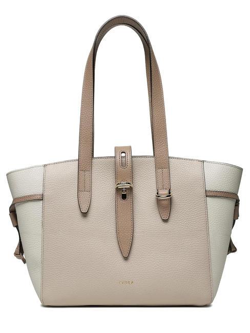 FURLA NET Shopping bag piccola fullmoon+marshmallow+greige - Borse Donna