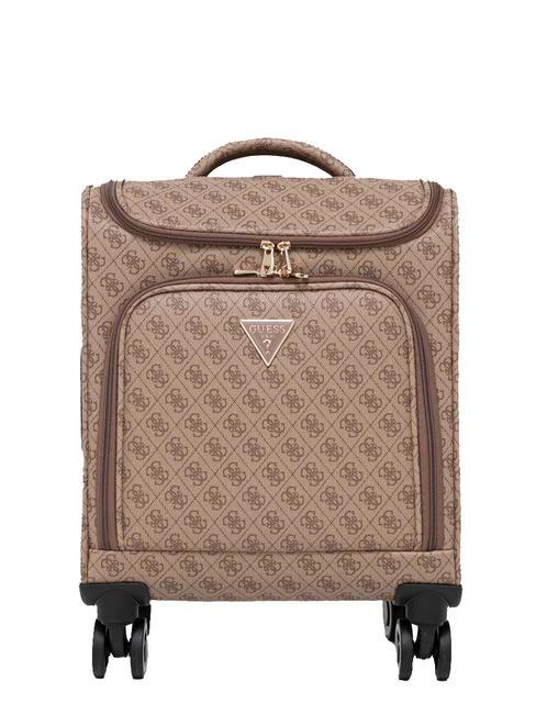 GUESS DIVVY Trolley underseater 4 ruote cappuccino - Bagagli a mano