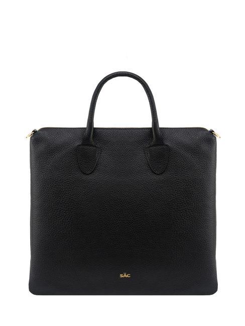 LESAC MARTA Borsa business con tracolla nero - Borse Donna