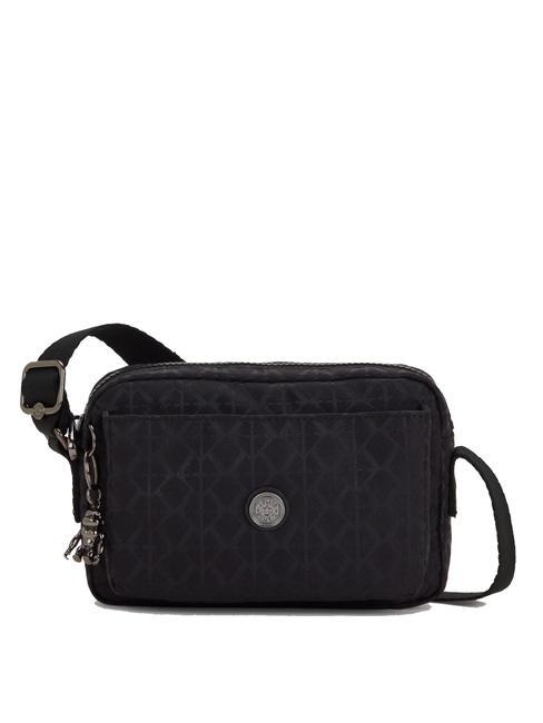 KIPLING ABANU S Mini bag a tracolla signature black qvc - Borse Donna