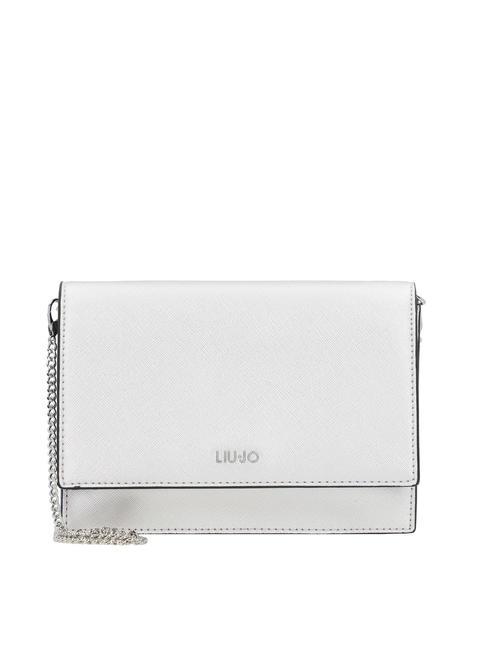 LIUJO CALIWEN Pochette con catenella silver - Borse Donna