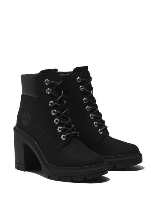 TIMBERLAND ALLINGTON Stivaletto stringato alto in nabuk JETBLACK - Scarpe Donna