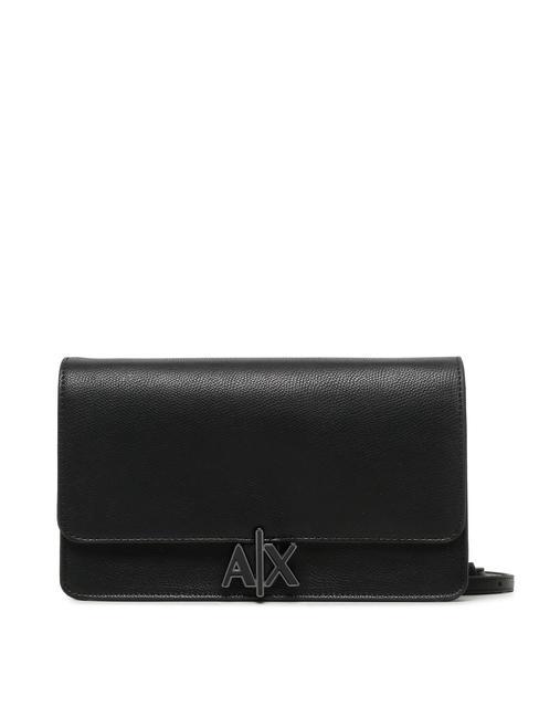 ARMANI EXCHANGE A|X METALLIC Borsa a tracolla Nero - Borse Donna