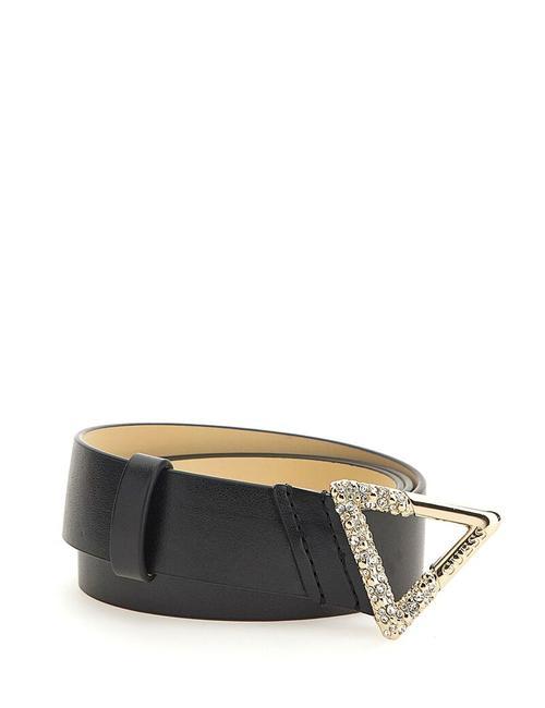 GUESS STEPHI Cintura regolabile con strass NERO - Cinture