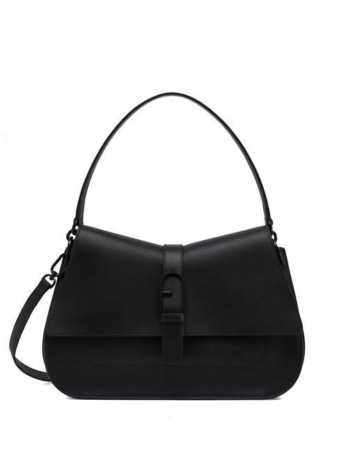 FURLA FLOW Borsa a mano L in pelle Nero - Borse Donna