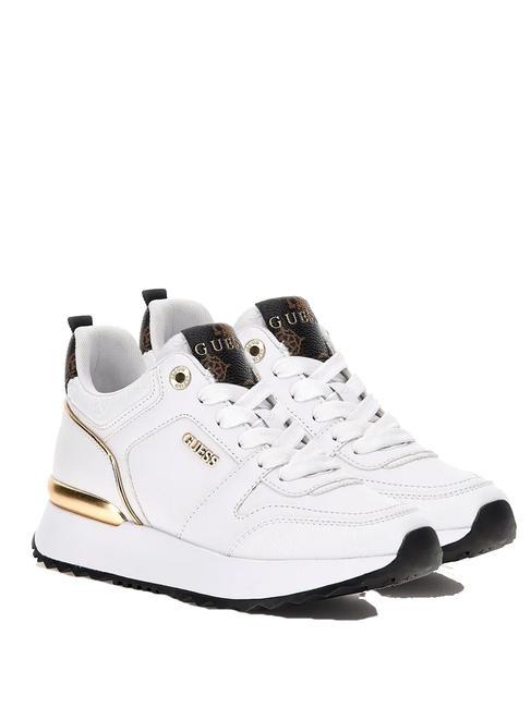 GUESS KADDY Sneakers dettagli logo white - Scarpe Donna