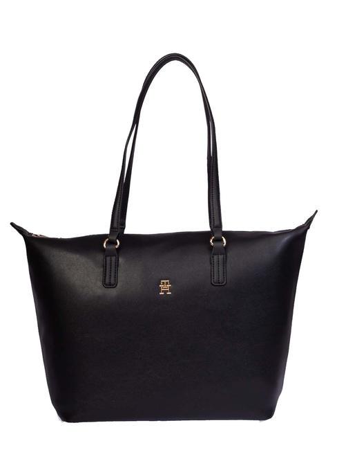 TOMMY HILFIGER POPPY PLUS Borsa shopping a spalla black - Borse Donna