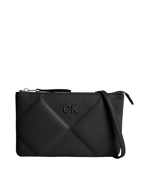 CALVIN KLEIN RE-LOCK QUILT Borsa a tracolla ckblack - Borse Donna