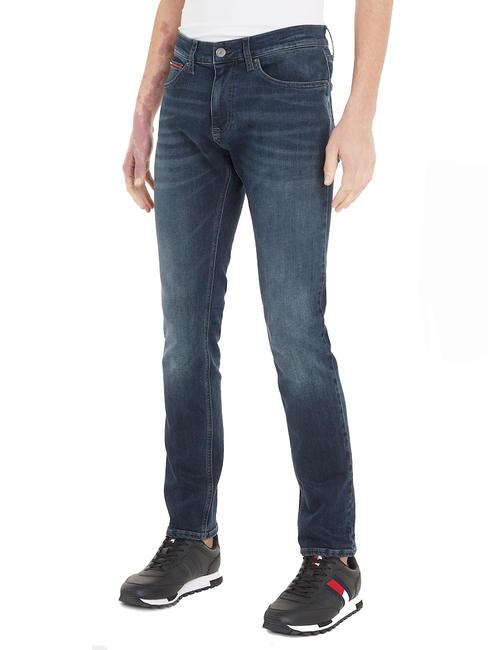 TOMMY HILFIGER TOMMY JEANS SCANTON Jeans Slim denim dark - Jeans Uomo