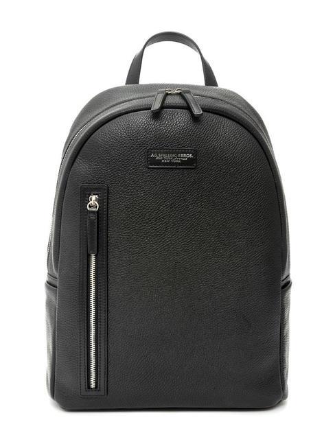 SPALDING TOURIST Zaino in pelle, porta PC 15" nero - Zaini da lavoro porta PC