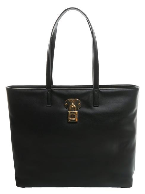 TWINSET T LOCK Borsa a spalla nero - Borse Donna