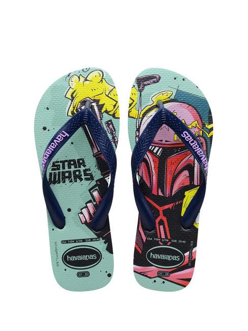 HAVAIANAS STAR WARS Infradito clay/navy blue - Scarpe Uomo