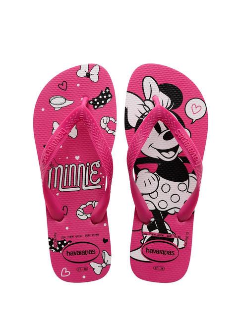 HAVAIANAS TOP DISNEY Infradito in gomma pink electric - Scarpe Donna