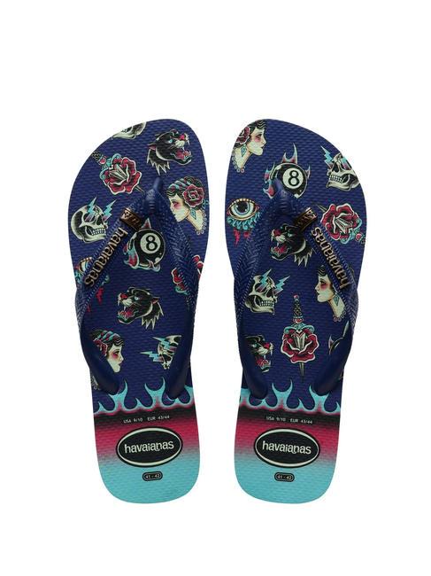 HAVAIANAS TOP TRIBO Infradito traditional blue - Scarpe Uomo