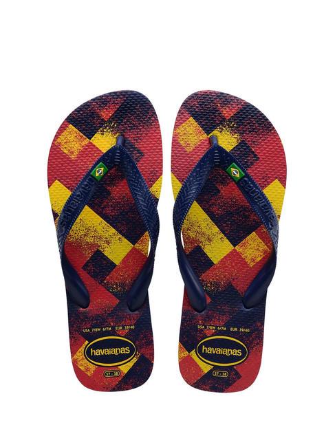 HAVAIANAS BRASIL FRESH Infradito in gomma NAVY/BLUE/NAVY - Scarpe Unisex