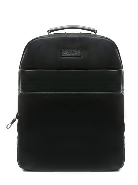 SPALDING ICONIC NEW YORK Zaino porta PC 15'' in pelle nero - Zaini da lavoro porta PC